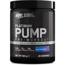 Optimum Nutrition ON Platinum Pump Pre-Workout, Intense Caffeine-Free Pre-Workout Food Supplement with Fruitflow, Beta-Alanine, L-