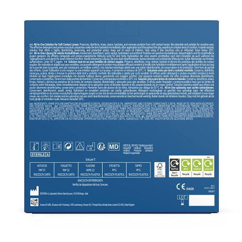 Amazon Amazon Basic Care All-In-One Solution for Soft Contact Lenses, 3 x 360ml (Pack of 2) 2