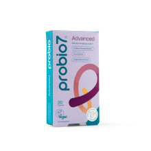 Probio7 Advanced – High Strength Digestive Support | 9 Live Strains | with 10 Billion CFU, Saccharomyces Boulardii + 2 Types of Fi