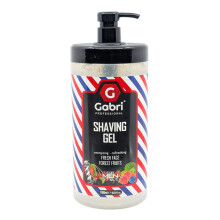 Gabri Shaving Gel 1500ml, Transparent, No Foam, Ultra Sensitive Shaving Gel for Men, Moisturizing, Soothes, Protects, Clean Skin,