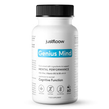 JustFloow Genius Mind Nootropic Brain Supplement, Support Cognitive Function, Energy Levels, Focus & Memory Function - 16 Brain B