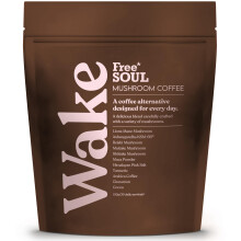 Free Soul Wake | Mushroom Coffee with Lion's Mane & KSM-66 Ashwagandha | Advanced Functional Blend with Superfoods & Ayurvedic Her
