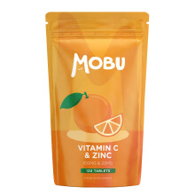 Vitamin C 100mg and Zinc 20mg 120 Tablets | High Strength Immune System Support | Vitamin C & Zinc Supplement | Vegan | GMP Approv