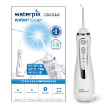 Waterpik Cordless Advanced Water Flosser, 3 Pressure Settings, Dental Plaque Removal Tool, Ideal for Travel or Small Bathrooms, US