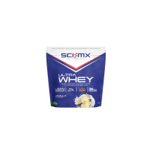 SCI-MX Ultra Whey Protein Muscle Building & Recovery Protein Powder with Naturally Occurring Glutamine & Amino Acids - Vanilla Fla