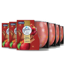 Glade Scented Candle Sleeved, Infused with Essential Oils, Made without Palm oil, Up to 25 Hour Burn Time, Limited Edition Christmas Candle, Warm App