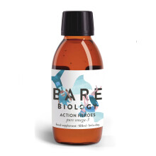 Bare Biology Omega 3 for Kids - Action Heroes Omega 3 Liquid (100ml, 20-100 Servings) Pure Fish Oil, EPA 94mg DHA 470mg, Supports Brain Function & Ey