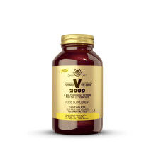 Solgar Formula VM-2000 Tablets - 180 tablets - Multivitamin and Mineral Formula for Daily Vitality - With Vitamins A, C & E - Figh