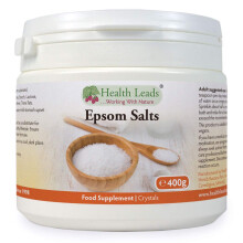 Pure, Food Grade Epsom Salts, Magnesium Sulphate, Vegan, Non-GMO, Widely Used to Help Relax Aching and Tired Muscles After Sports