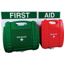 Safety First Aid Group Evolution First Aid & Burns Point, Large, 43 x 65 cm Fully Stocked