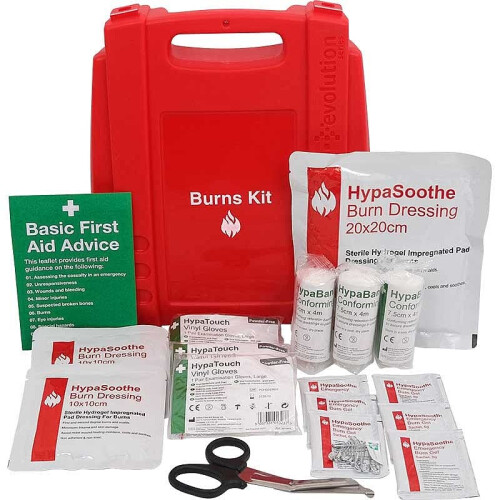 Safety First Aid Group Evolution First Aid & Burns Point, Large, 43 x 65 cm Fully Stocked 2
