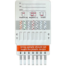 Drug Testing Kit, Tests for 7 Main Drugs in Urine, Test Home or Work, Detailed Instructions