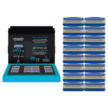 Wilkinson Sword Hydro 5 Men's Razor, Great Addition to Wash Bags for Men's Grooming, Great Shavers for Routine Shaving, 16 Refill