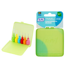 TePe Travel Case, Practical Travel case for interdental Cleaning Products, hygienic Storage with air Holes for Quick Drying of bri