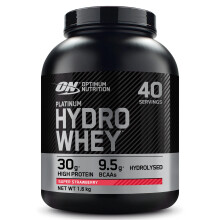 Optimum Nutrition Platinum Hydro Whey, Hydrolysed Whey Protein Isolate Powder with Essential Amino Acids, Glutamine and BCAA, Supe