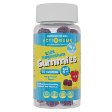 Kids Magnesium 30 Vegan Gummies | Magnesium Citrate 1250mg & Vitamin C 80mg | Supports Sleep, Bones, Immune, Energy & Cognition |