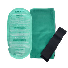 Lewis-Plast Premium Hot & Cold Reusable Gel Pack Compress Wrap with Sleeve - Ice Heat Packs for Knee, Back, Shoulder, Ankle and Ne