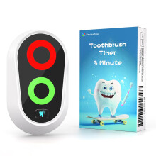 Toothbrushing Timer for Kids 2 to 3 Minutes, Funny Novelty Gift for Kids Adults, Magnetic Waterproof Timer with Color Lights in Bathroom