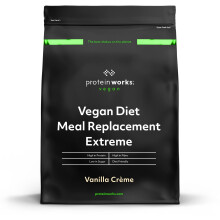 Protein Works - Vegan Diet Meal Replacement Extreme | Plant Based Meal Replacement Shake | Added Vitamins | Aids Weight Loss | 8 S