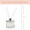 Weleda HOSSIAN Reed Diffuser Sticks - White Fiber Diffuser Sticks (50PCS, 7.5 inches x 0.14 inches) 3