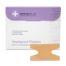 Reliance Medical Dependaplast REL539 Washproof Plaster, Anchor (Pack of 50)