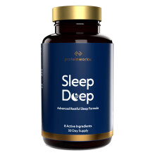 Sleep Deep, Improve Sleep Quality, 8 Science-Backed Active Ingredients, Magnesium, Lavender, Chamomile, Soothing Plant Extracts, Amino