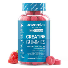 Creatine Gummies - 5000mg Lab Verified - High Strength Monohydrate Gummies - Increase Physical Performance - Alternative to Tablets, Powder & Capsule