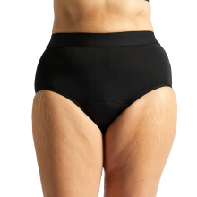 Jude Washable Incontinence Pants for Women, Reusable Leakproof Underwear for Women, High Absorbency, Black Full High Knickers with