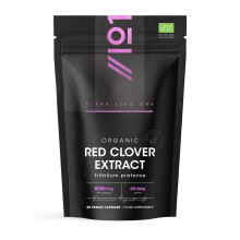 Organic Red Clover Extract 5250mg - for Use During The Menopause - Potent 15:1 Pure Extract - Halal – 60 Vegan Capsules