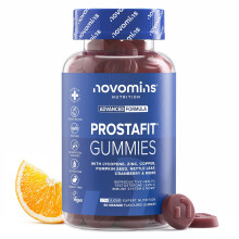 Novomins Prostafit - Prostate Gummies - High Strength Nettle Leaf Supplement for Men - Prostate Support & Urinary Health - with Pu