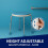 Drive Rotating Rounded Bath / Shower Stool with Swivel Seat 4
