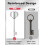 Mellbree Radar Key for Disabled Toilets UK - 2 Pack with Key Ring 2