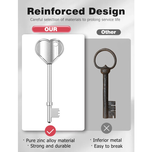 Mellbree Radar Key for Disabled Toilets UK - 2 Pack with Key Ring 1