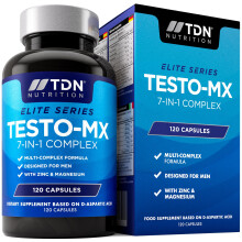 Testosterone Booster for Men - Premium Testosterone Supplements - Test Boosters with Zinc & Magnesium, Supports Normal Testosterone Levels & Muscle -