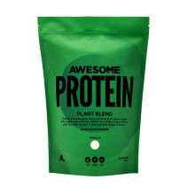 Awesome Supplements – Vegan Protein Powder – Organic 1KG – High Protein Plant-Based Powder – 21,6 g Protein Per Serving – Low Calo