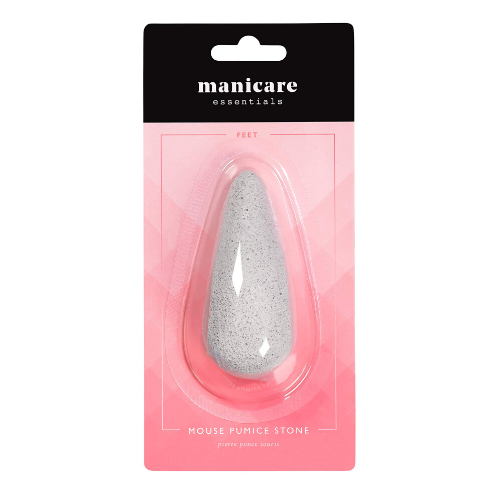 Manicare Pumice Stone For Eliminating Dry Skin, Foot File Prevents And Removes Corns Calluses, Cracked Heels, Exfoliates Hard Dead
