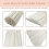 Weleda HOSSIAN Reed Diffuser Sticks - White Fiber Diffuser Sticks (50PCS, 7.5 inches x 0.14 inches) 5