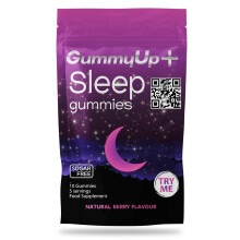 Sugar Free Sleep Gummies x 5 Servings Travel Pack | High Strength Natural Sources Fast Absorbing | Vegan Friendly | Gluten-Free |
