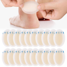 20 PCS Blister Plasters Invisible Hydrocolloid Gel,Blister Gel Guard Invisible,Blister Bandages,Cushion Plaster for Fingers Toes F