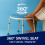 Drive Rotating Rounded Bath / Shower Stool with Swivel Seat 2
