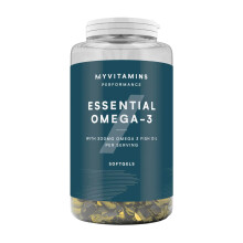 Myprotein Essential Omega 3 | 300mg Fish Oil Softgels with EPA & DHA | Supports Heart Health, Joint Care & General Wellbeing | 250