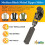 FixnZip Instant Zipper Replacement, Black Nickel, M 2