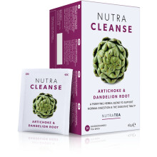 Nutra Tea NUTRACLEANSE - Detox Tea | Cleanse Tea Helps Relieve Constipation & Encourage Digestion With Dandelion Root, Artichoke &