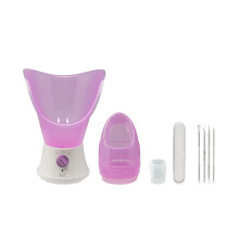 Sensio Spa Facial Steamer & Nasal Inhaler with Aromatherapy Pod & 4 Piece Beauty Tools Set, Face Steam Inhale, Deep Clean & Clear
