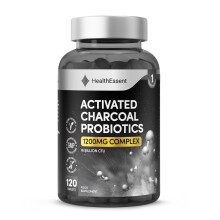 Activated Charcoal with Bio Cultures Complex Probiotics 1200mg, 16 Billion CFU Advanced Digestive Health & Gut Support with Lactob