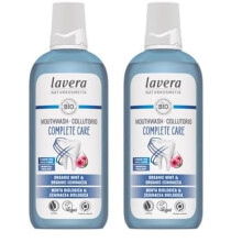 lavera Mouthwash Complete Care - Alcohol-Free -Fluoride-Free - Organic Mint and Organic Echinacea for 5-fold Effect - Vegan - Natu