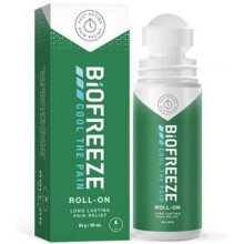 Biofreeze Roll-On 89 ml - Cryotherapy Relief For Muscles, Neck, Back, Joints - Easy Application, Long-Lasting Freeze Spray For Pai