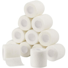 Cohesive Bandage Wrap 2" x 5 Yard Self Adherent Vet Wrap 5CM x 4.5M Self Adhesive Bandage Tape for Wrist Ankle Sprain Swelling Ela