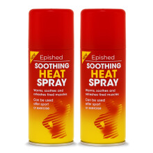 Heat Spray 125ml Twin Pack – Fast Acting Muscle & Joint Pain Relief Spray for Back, Neck, Shoulder & Sports Strain Recovery – Warm