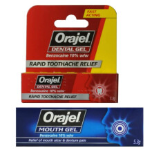 MM Orajel Mouth & Dental Gel - Fast-Acting Pain Relief for Toothache, Gum Pain, and Mouth Ulcers - Effective Oral Care Gel